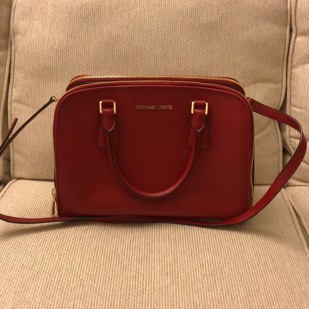 Michael Kors Red Purse